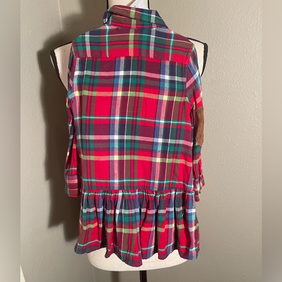 Toddler plaid swing dress - Picture 7 of 7
